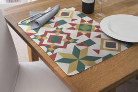 Jogo Americano Retangular 4 Lugares - Mesa Posta G00065