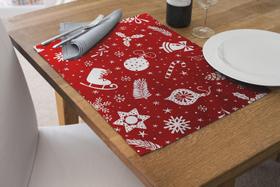 Jogo Americano Retangular 4 Lugares - Mesa Posta G00077