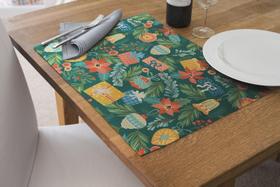 Jogo Americano Retangular 4 Lugares - Mesa Posta G00078