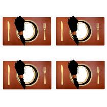 Jogo Americano Retangular 50 Lugares - Mesa Posta - couro Jogo Americano Retangular 50 Lugares - Mesa Posta - couro