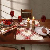 Jogo Americano Retangular Celebra Natal 99 2 peças - Dohler