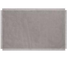 Jogo Americano Retangular Chiara Franjas Avulso Cimento Queimado 30x45cm - Copa&Cia Jogo Americano Retangular Chiara Franjas Avulso Cimento Queimado 30x45cm - Copa&Cia