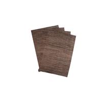 Jogo Americano Retangular com Trama Sintética Marrom Claro e Marrom Escuro 4pçs - Art Stillos Jogo Americano Retangular com Trama Sintética Marrom Claro e Marrom Escuro 4pçs - Art Stillos