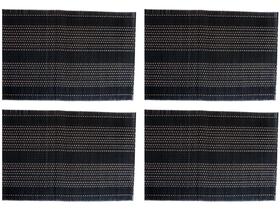 Jogo Americano Retangular de Bambu 30x44cm - Jolitex Ternille 4 Peças