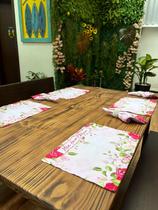 Jogo Americano Retangular Dia Das Mães Kit 4 Pçs Mesa Posta Jogo Americano Retangular Dia Das Mães Kit 4 Pçs Mesa Posta