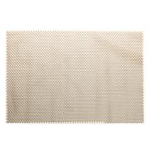 Jogo Americano Retangular Mesa Lugar PVC Antiderrapante Flex Bege 45x30cm Lyor 1un