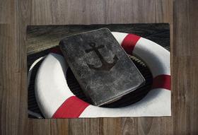 Jogo Americano Retangular Neoprene Bóia Náutica Jogo Americano Retangular Neoprene Bóia Náutica