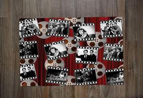 Jogo Americano Retangular Neoprene Filmes