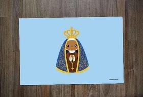 Jogo Americano Retangular Neoprene Nossa Senhora Aparecida