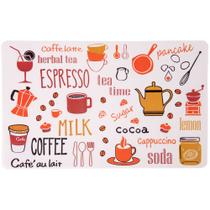 Jogo Americano Retangular Vizapi 26x40cm Cha da Tarde Multicolorido