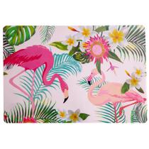 Jogo Americano Retangular Vizapi 26x40cm Flamingo Multicolorido