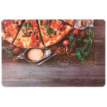 Jogo Americano Retangular Vizapi 26x40cm Pizza Multicolorido