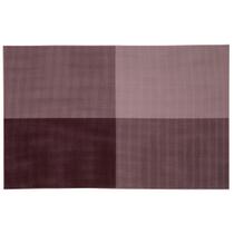 Jogo Americano Retangular Vizapi 28x43cm Degradê Dark Chumbo Preto