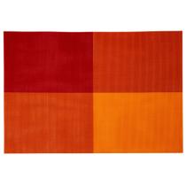 Jogo Americano Retangular Vizapi 28x43cm Degradê Laranja Living Coral