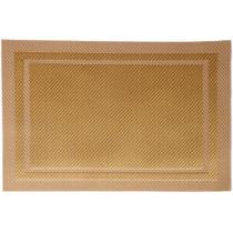 Jogo Americano Retangular Vizapi 28x43cm Flórida Dourado Jogo Americano Retangular Vizapi 28x43cm Flórida Dourado