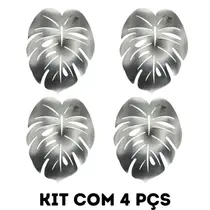 Jogo Americano Souplast Folha Costela de Adão Kit com 4 Unidades