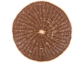 Jogo Americano Sousplat em Rattan Marrom Wolff 38cm Jogo Americano Sousplat em Rattan Marrom Wolff 38cm