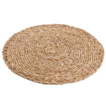 Jogo Americano Sousplat Fibra Natural Redondo 1 Unidade 36cm Jogo Americano Sousplat Fibra Natural Redondo 1 Unidade 36cm