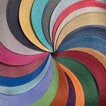 Jogo Americano Sousplat Redondo Jantar Mesa Posta 4 UNIDADES 38cm