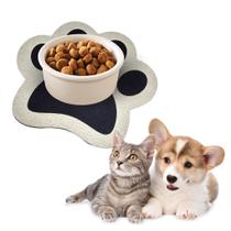 Jogo Americano Tapete Comedouro Pet Gato Cachorro 23x26cm