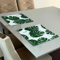Jogo Americano Tecido Jacquard Estampado Mesa Posta 44x37cm Jogo Americano Tecido Jacquard Estampado Mesa Posta 44x37cm