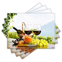 Jogo Americano - Vinho com 4 peças - 917Jo
