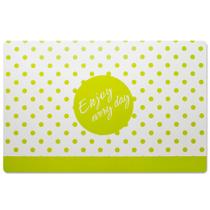 Jogo Americano Vizapi 28X43Cm Poa Branco Verde