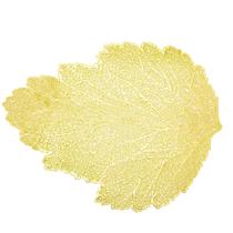 Jogo Americano Vizapi 30x45cm Folha Dourado