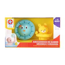Jogo Amiguinhos Do Banho-Ursinha E Girassol - Brinquedos Estrela