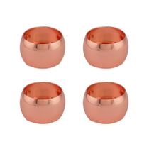 Jogo anéis de guardanapo Lyor Alliance 4,5cm 4 peças rosé