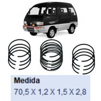 Jogo Aneis Para Motor 050 - Tower 1993 A 1997 - 20127 Jogo Aneis Para Motor 050 - Tower 1993 A 1997 - 20127