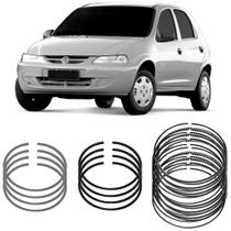 Jogo Anel Segmento 0.50 Chevrolet Celta 1.0 2001 a 2002 Metal Leve