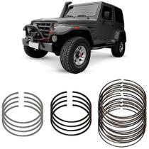 Jogo Anel Segmento 0.50 Troller Rf Sport T4 2.0 97 A 98 Meta