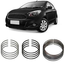 Jogo Anel Segmento 1.00 Ford Ka 1.0 12V 2014 a 2022 Flex