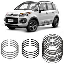 Jogo Anel Segmento STD Citroen Aircross 1.6 16V 2011 a 2015 Metal Leve Jogo Anel Segmento STD Citroen Aircross 1.6 16V 2011 a 2015 Metal Leve