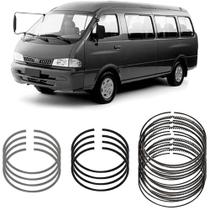 Jogo Anel Segmento Std Kia Besta 3.0 99 A 2002 Metal Leve
