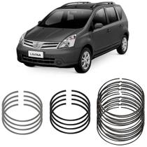 Jogo Anel Segmento Std Nissan Livina 1.6 2010 A 2014 Jogo Anel Segmento Std Nissan Livina 1.6 2010 A 2014