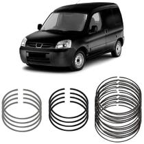 Jogo Anel Segmento STD Peugeot Partner 1.6 16V 2009 a 2017 Metal Leve