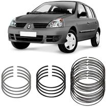 Jogo Anel Segmento Std Renault Clio 1.0 2005 A 2016 Metal Le