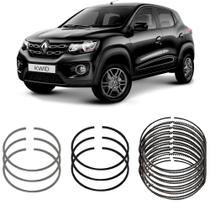 Jogo Anel Segmento STD Renault Kwid Logan Sandero 1.0 Metal Leve PR9200 Jogo Anel Segmento STD Renault Kwid Logan Sandero 1.0 Metal Leve PR9200
