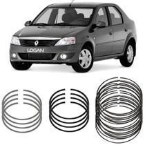 Jogo Anel Segmento Std Renault Logan 1.6 2008 A 2018