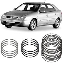Jogo Anel Segmento Std Xsara 1.6 16v 2001 A 2003 Metal Leve