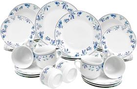 Jogo Aparelho De Jantar Mayara De Mesa 40 Peças Porcelana Jogo Aparelho De Jantar Mayara De Mesa 40 Peças Porcelana