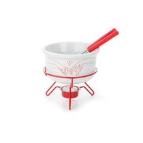 Jogo aparelho fondue mon amour forma inox 801954 5 peças Jogo aparelho fondue mon amour forma inox 801954 5 peças