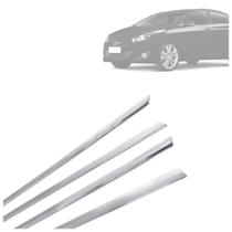 Jogo Aplique Cromado Pestana Hb20 Hb20s 2013 / 2019 Kit Jogo Aplique Cromado Pestana Hb20 Hb20s 2013 / 2019 Kit