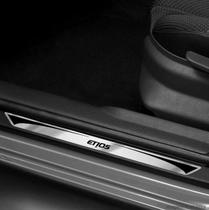 Jogo Aplique Soleira Etios 2013 A 2018 Adesivo Escovado Jogo Aplique Soleira Etios 2013 A 2018 Adesivo Escovado