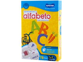 Jogo Aprendendo o Alfabeto Toyster Brinquedos Jogo Aprendendo o Alfabeto Toyster Brinquedos