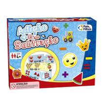 Jogo Aprender Contas Adição e Subtração Aprenda Matematica Brincando - Pais e filhos
