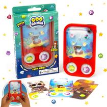 Jogo aquático portátil GooGames Sensory Fidget com 3 cartas de jogo