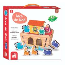 Jogo Arca de Noé em Madeira- Nig Brinquedos
